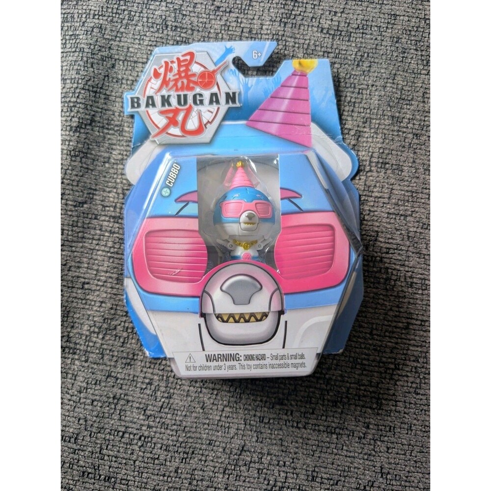 Bakugan Party Cubbo Pack, Transforming Collectible Action Figure Bear